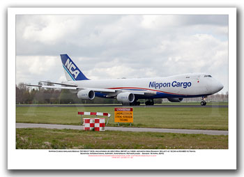 JA12KZ - Nippon Cargo Airlines Boeing 747-8KZ F SCD (Msn 36137 Ln 1422) - 01