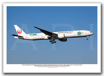 JA734J - Japan Airlines Boeing 777-346 ER (Msn 32433 Ln 527) - 01