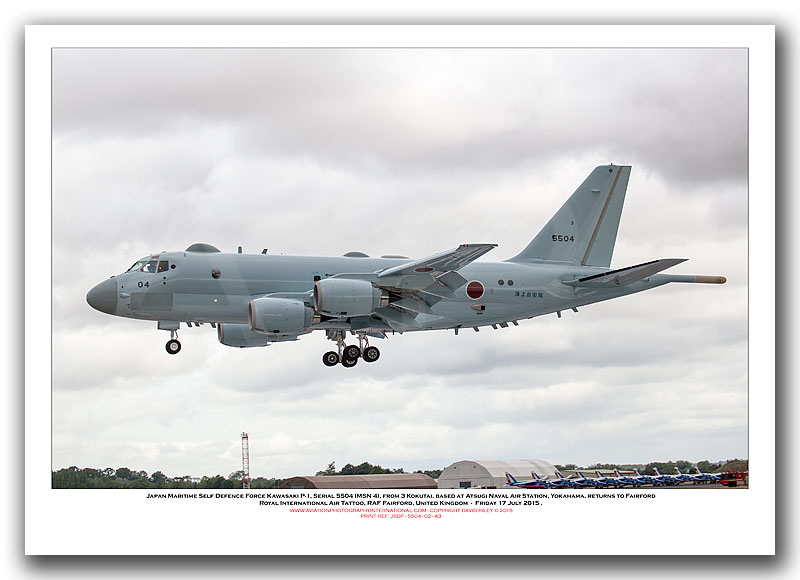5504  -Japan Maritime Self Defence Force Kawasaki P-1 (Msn 4) - 02