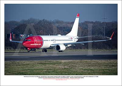 LN-NHC- Norwegian Air Shuttle Boeing 737-8JP WL (Msn 411228 Ln 5235) - 01