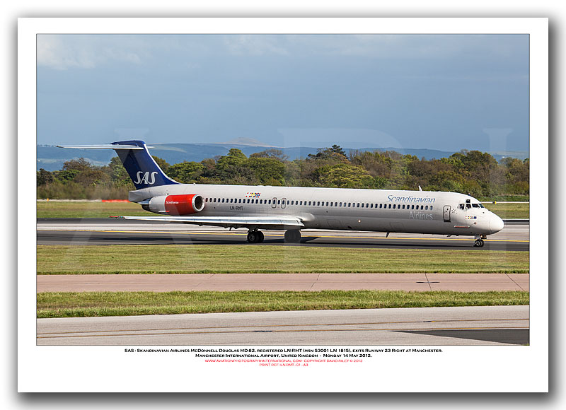 LN-RMT - SAS - Skandinavian Airlines McDonnell Douglas MD-82 (Msn 53001 LN 1815) - 01