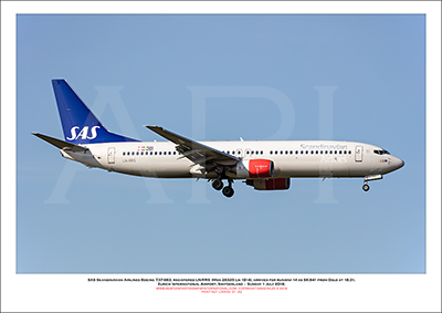 LN-RRS - SAS Skandinavian Airlines Boeing 737-883  (Msn 28325 Ln 1014) - 01