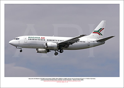 LZ-BOL-  Bulgaria Air Boeing 737-3M8  (Msn 24024 ln 1689) - 01
