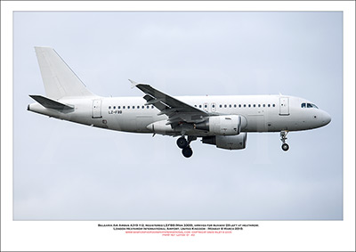 LZ-FBB-  Bulgaria Air Airbus A319-112  (Msn 3309) - 01