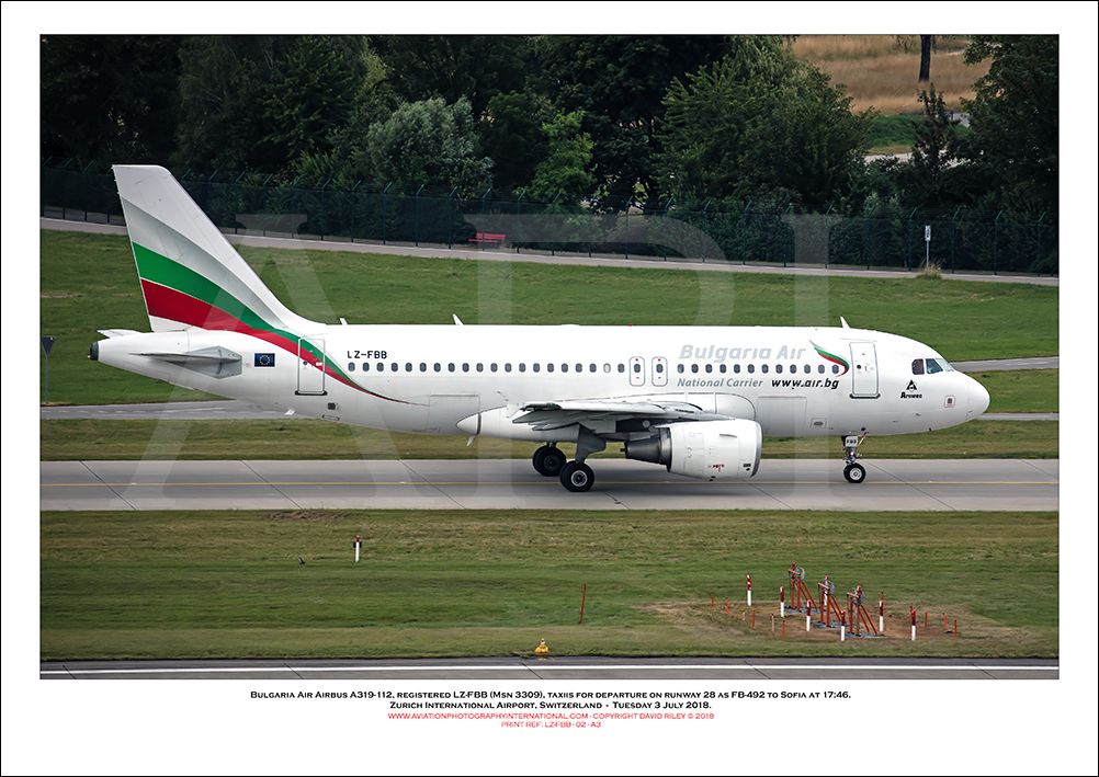 LZ-FBB-  Bulgaria Air Airbus A319-112  (Msn 3309) - 02