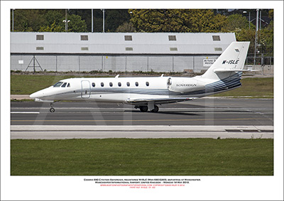 M-ISLE - Cessna 680 Citation Sovereign (Msn 680-0265) - 01