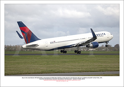 N172DN - Delta Air Lines Boeing 767-332 ER WL (Msn 24775 Ln 312) - 01