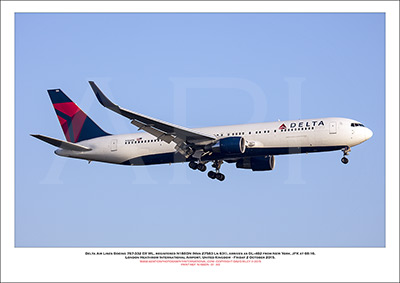 N188DN - Delta Air Lines Boeing 767-332 ER WL (Msn 27583 Ln 631) - 01