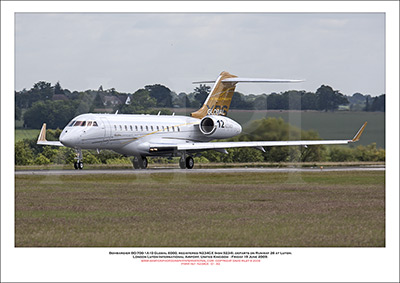 N234GX - Bombardier BD-700-1A10 Global 6000, (Msn 9234)- 01