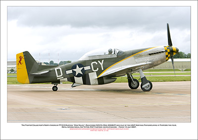 N251RJ - The Fighter Collection�s North American TF-51D Mustang 
