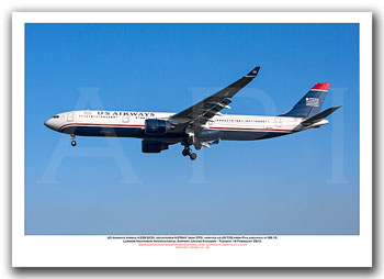 N276AY - US Airways Airbus A330-323X, (Msn 375) - 01