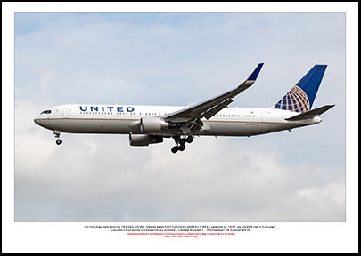 N677UA - United Airlines Boeing 767-322 ER WL  (Msn 30029 Ln 852) - 01