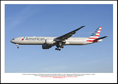 N723AN- American Airlines Boeing 777-323 ER (Msn 33125 Ln 1103 - 01