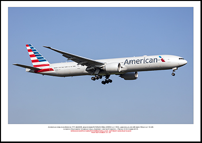 N726AN- American Airlines Boeing 777-323 ER (Msn 31550 Ln 1160) - 01