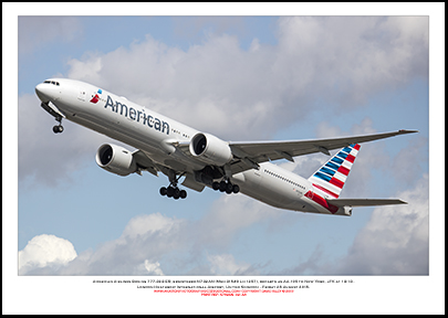 N732AN- American Airlines Boeing 777-323 ER (Msn 31549 Ln 1257) - 02