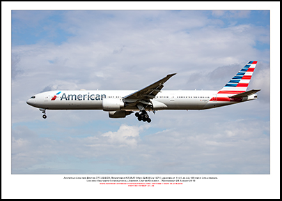 N735AT- American Airlines Boeing 777-323 ER (Msn 32439 Ln 1371) - 01