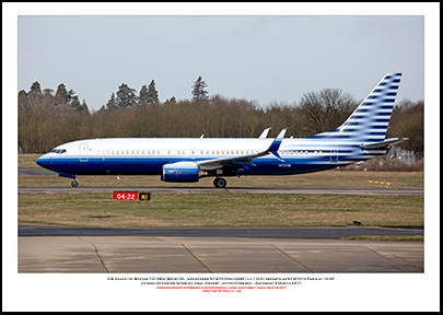 N737M - EIE Eagle Inc Boeing 737-8EQ (BBJ2) WL (Msn 33361 Ln 1124) - 01