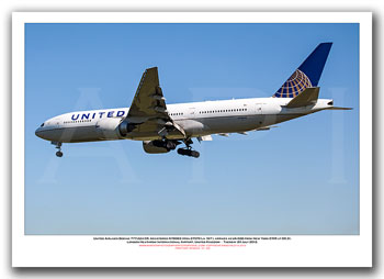 N78003 - United Airlines Boeing 777-224 ER   (Msn 27579 Ln 167) - 01