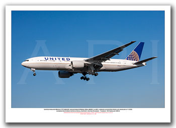 N784UA - United Airlines Boeing 777-222 ER   (Msn 26951 Ln 69) - 01