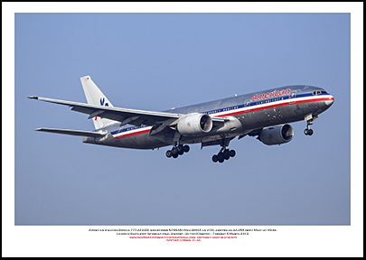 N785AN- American Airlines Boeing 777-223 ER  (Msn 30005 Ln 274)  - 01