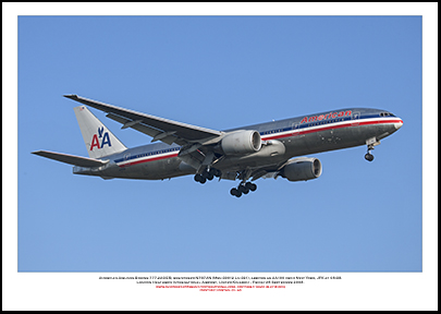 N797AN- American Airlines Boeing 777-223 ER  (Msn 30012 Ln 321)  - 01