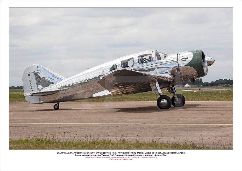 NC17633 - Spartan 7W Executive (Msn 21) - 01