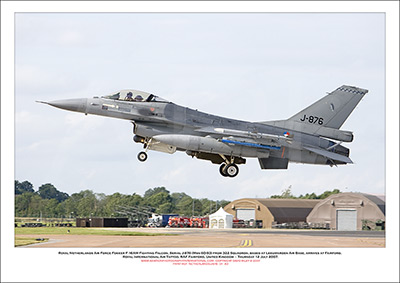 NETHERLANDS-J-876 - Royal Netherlands Air Force General Dynamics F-16AM Fighting Falcon (Msn 6D-93) - 01
