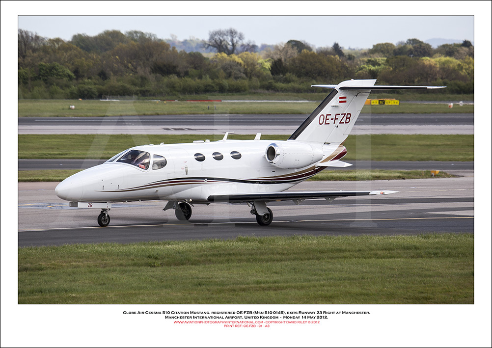 OE-FZB - Globe Air Cessna 510 Citation Mustang (Msn 510-0145) - 01