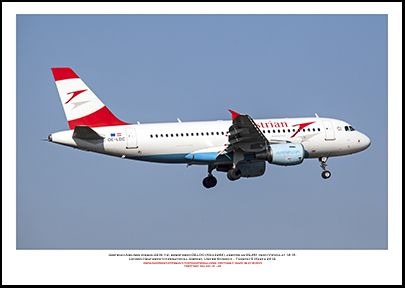 OE-LDC- Austrian Airbus A319-112  (Msn2262) - 01