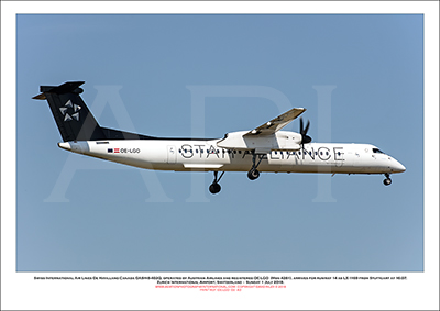 OE-LGO - Swiss International Air Lines  De Havilland Canada DASH-8-402Q (Msn 55029) - 02