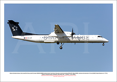 OE-LGR - Swiss International Air Lines  De Havilland Canada DASH-8-402Q (Msn 4045) - 03