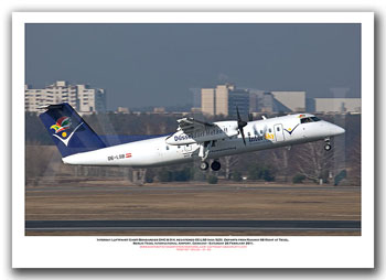 OE-LSB - Intersky Luftfahrt GmbH Bombardier DHC-8-314 (Msn 525) - 01