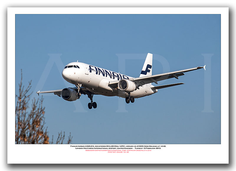 OH-LXB - Finnair Airbus A320-214  (Msn 1470) - 02