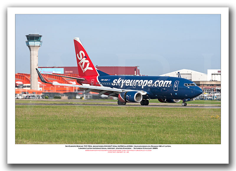 OM-NGP - SkyEurope Boeing 737-76N (Msn 34760 Ln 2352) - 01