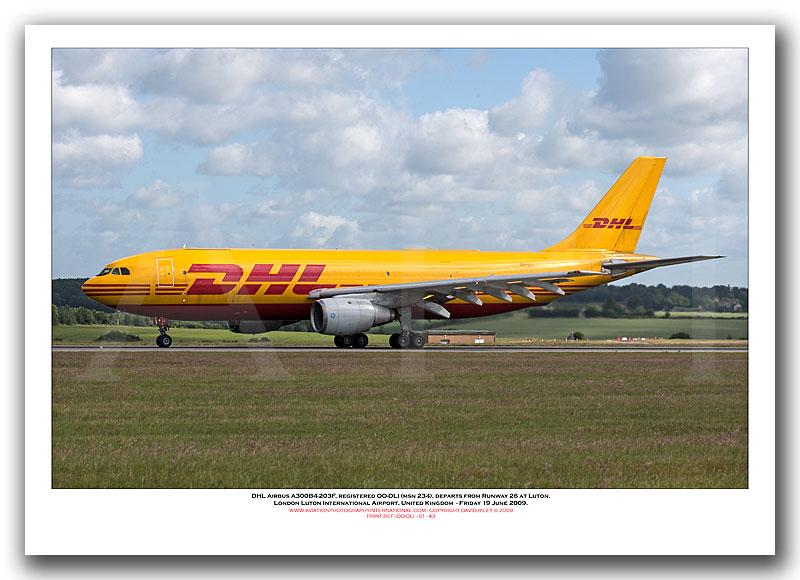 OO-DLI - DHL Airbus A300B4-203F (Msn 234) - 01