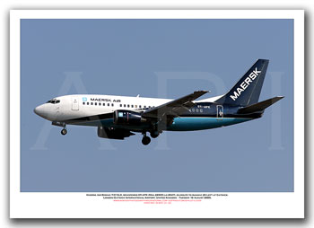 OY-APK- Maersk Air  Boeing 737-5L9 (Msn 28995 Ln 2947) - 01