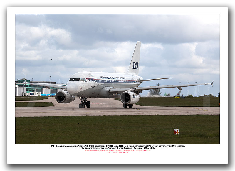 OY-KBO - SAS - Skandinavian Airlines Airbus A319-132  (Msn 2850) - 02