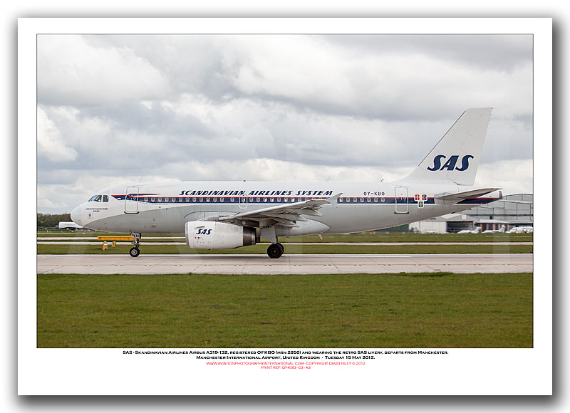 OY-KBO - SAS - Skandinavian Airlines Airbus A319-132  (Msn 2850) - 03