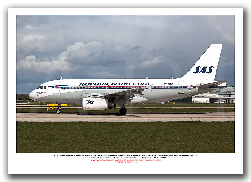 OY-KBO - SAS - Skandinavian Airlines Airbus A319-132  (Msn 2850) - 04