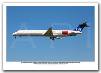 OY-KHG - SAS - Skandinavian Airlines McDonnell Douglas MD-82 (Msn 49613 Ln 1519) - 01