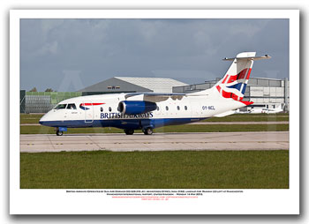 OY-NCL - British Airways (Operated by Sun Air) Dornier DO-328-310 Jet (Msn 3192) - 01