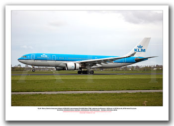 PH-AOD - KLM - Royal Dutch Airlines Airbus A330-203 (Msn 738) - 01