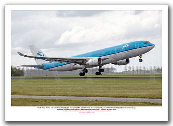 PH-AOH - KLM - Royal Dutch Airlines Airbus A330-203 (Msn 811) - 01