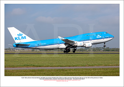 PH-BFG -  KLM - Royal Dutch Airlines Boeing 747-406 (Msn 24517 Ln 782) - 02