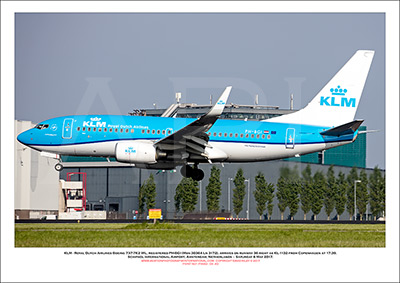 PH-BGI -  KLM - Royal Dutch Airlines Boeing 737-7K2 WL (Msn 30364 Ln 3172) - 04