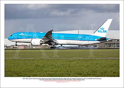 PH-BHA -  KLM - Royal Dutch Airlines Boeing 787-9 (Msn  36113 Ln 356) - 01