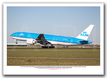 PH-BQD -  KLM - Royal Dutch Airlines Boeing 777-206 ER (Msn 33713 Ln 465) - 01