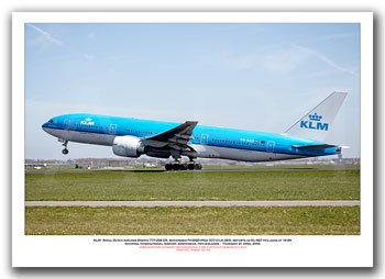 PH-BQD -  KLM - Royal Dutch Airlines Boeing 777-206 ER (Msn 33713 Ln 465) - 02
