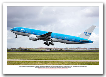 PH-BQL -  KLM - Royal Dutch Airlines Boeing 777-206 ER (Msn 34711 Ln 552) - 01
