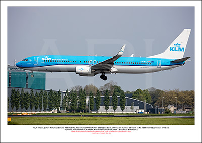 PH-BXP -  KLM - Royal Dutch Airlines Boeing 737-9K2 WL (Msn 29600 Ln 924) - 03